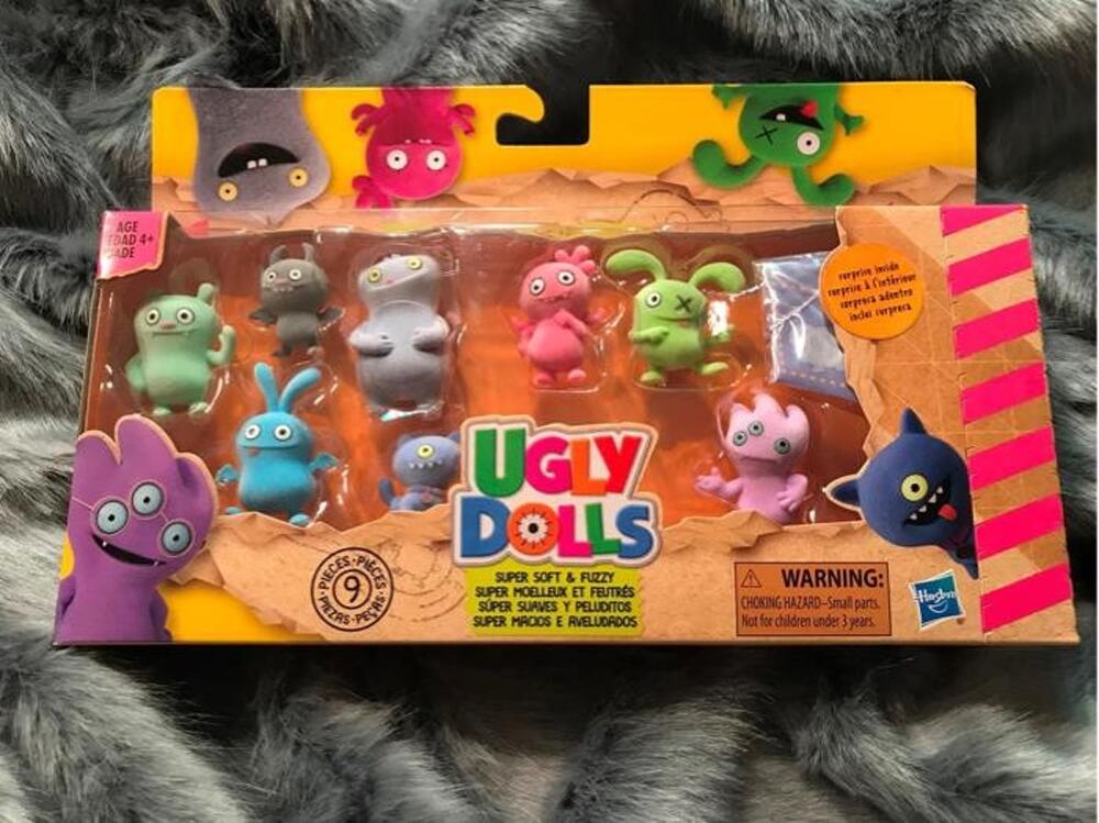 Ugly Dolls Movie Hasbro Mini Figures (8) Collectibles/Stickers RARE NEW HTF 2018